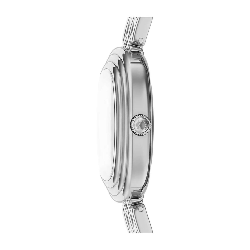 Fossil Emerson 30mm Silver Dial Steel Bracelet Watch