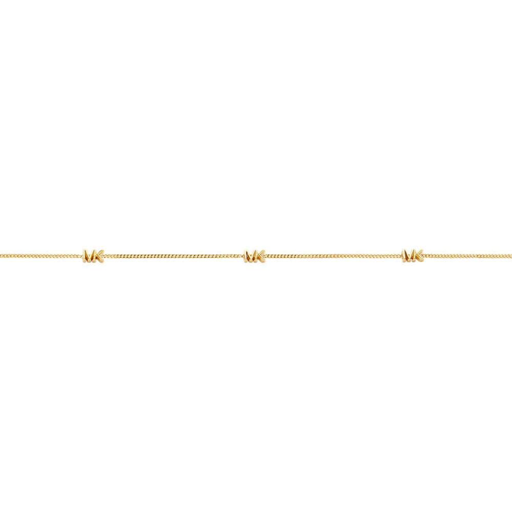 Michael Kors Premium 14k Gold Plated Sterling Silver Necklace