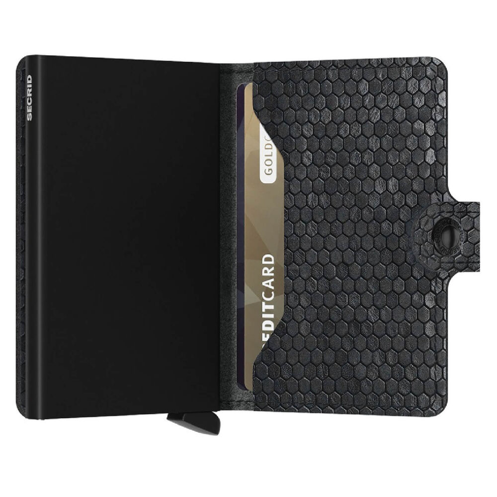 Secrid Hexagon Black Miniwallet image number 3