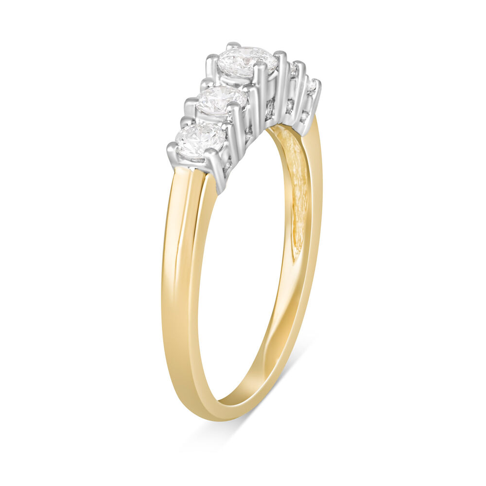 18ct Yellow Gold Engagement Ring image number 3