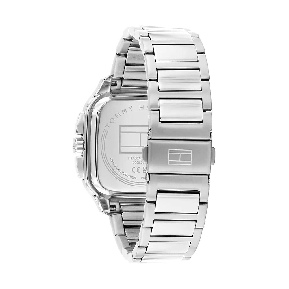 Tommy Hilfiger Herald 37 x 39mm Blue Dial Steel Case Bracelet Watch image number 2