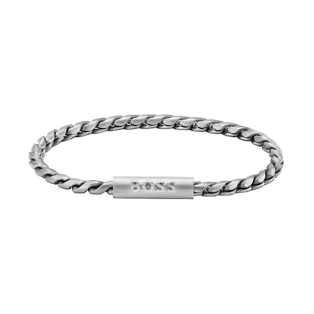 BOSS Doran Stainless Steel Chain Link Bracelet