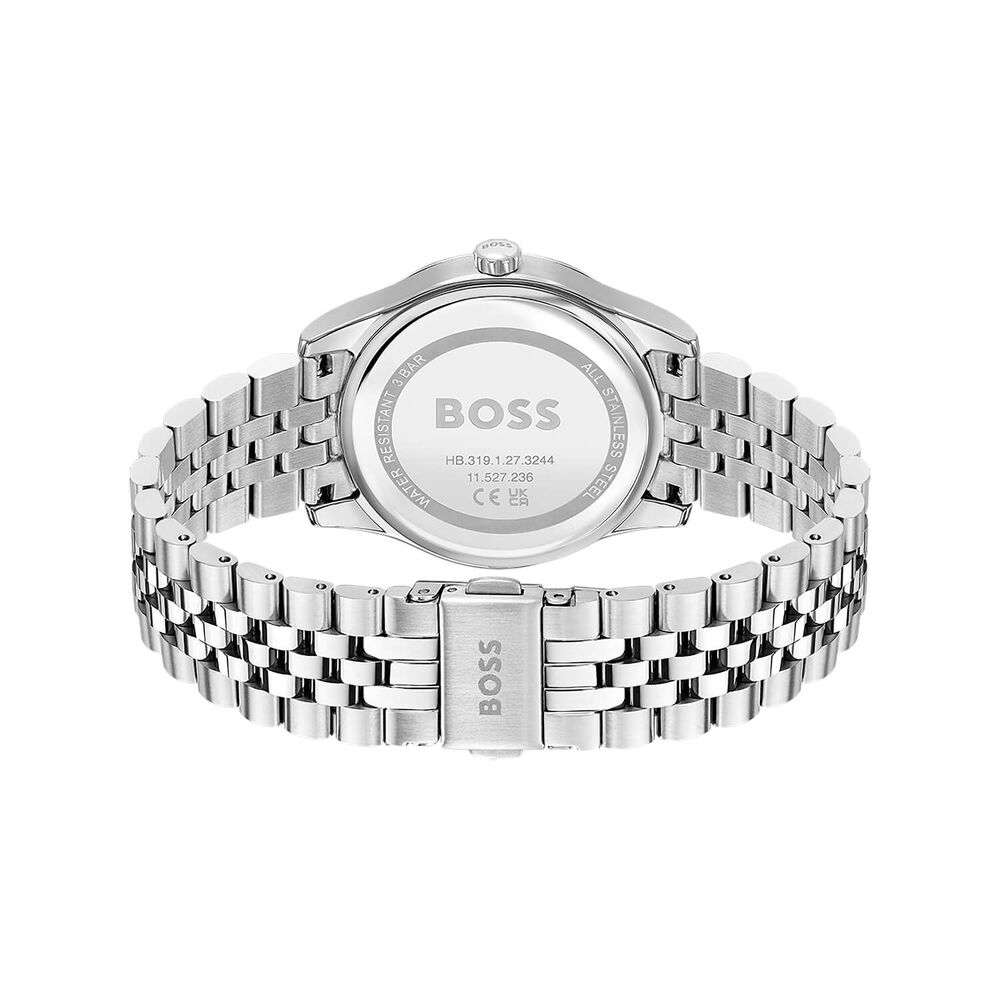 BOSS Graceful 36mm Purple Dial Steel Bracelet Watch image number 3