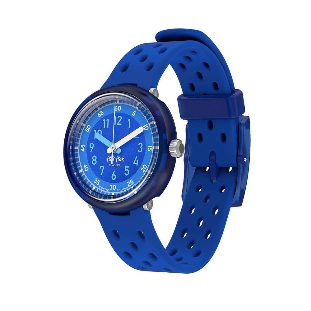 FLIK FLAK Fizz In Blue 31.85mm Blue Dial Quartz Kids Watch image number 0