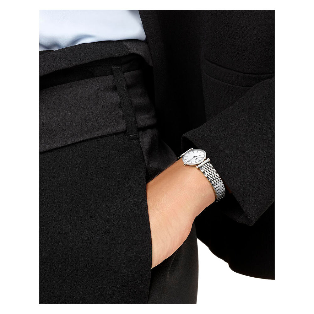 Longines Elegance La Grande Classique de Longines White Steel Watch image number 5