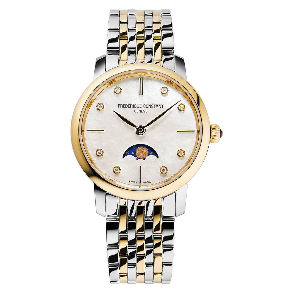 Frederique Constant Moonphase Gold 30mm Ladies' Watch image number 0
