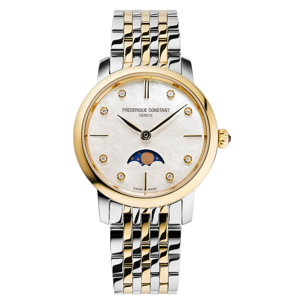 Frederique Constant Moonphase Gold 30mm Ladies' Watch