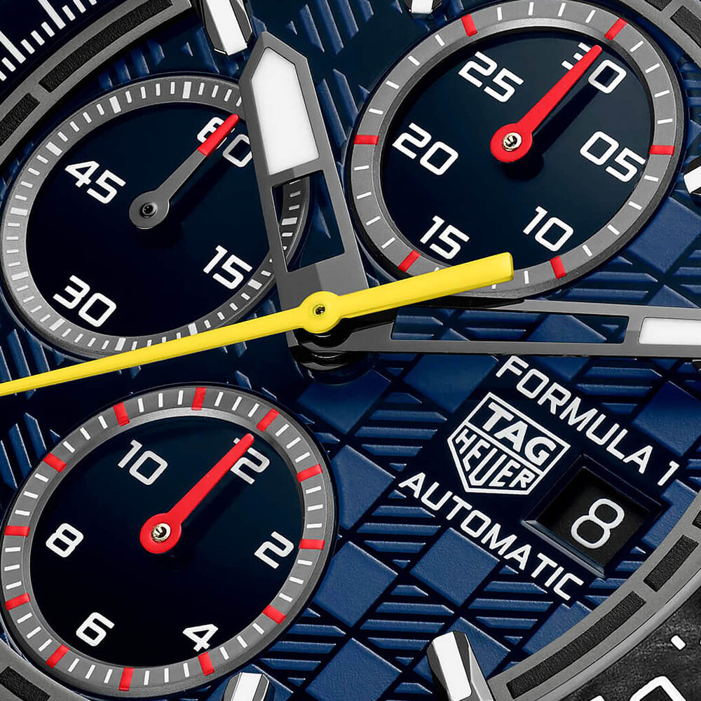 TAG Heuer Formula 1 Chronograph x Oracle Red Bull Racing 44mm Dial Titanium Bracelet Watch