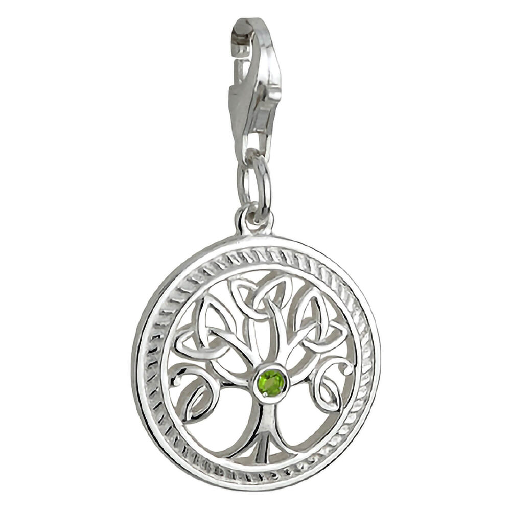Sterling Silver Tree of Life Charm image number 0