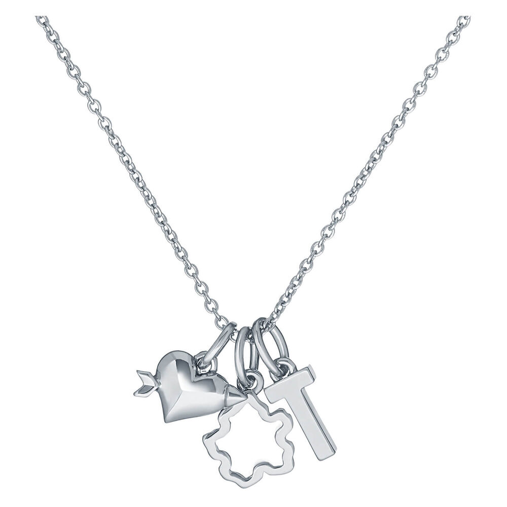 Ted Baker 3 Interchangeable Silver Tone Charms Set image number 4