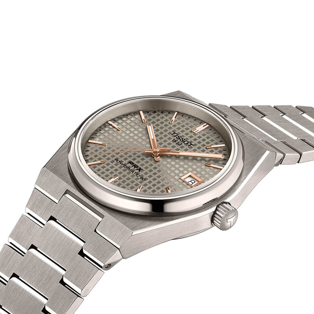Tissot PRX Titanium 38mm Anthracite Dial Bracelet Watch