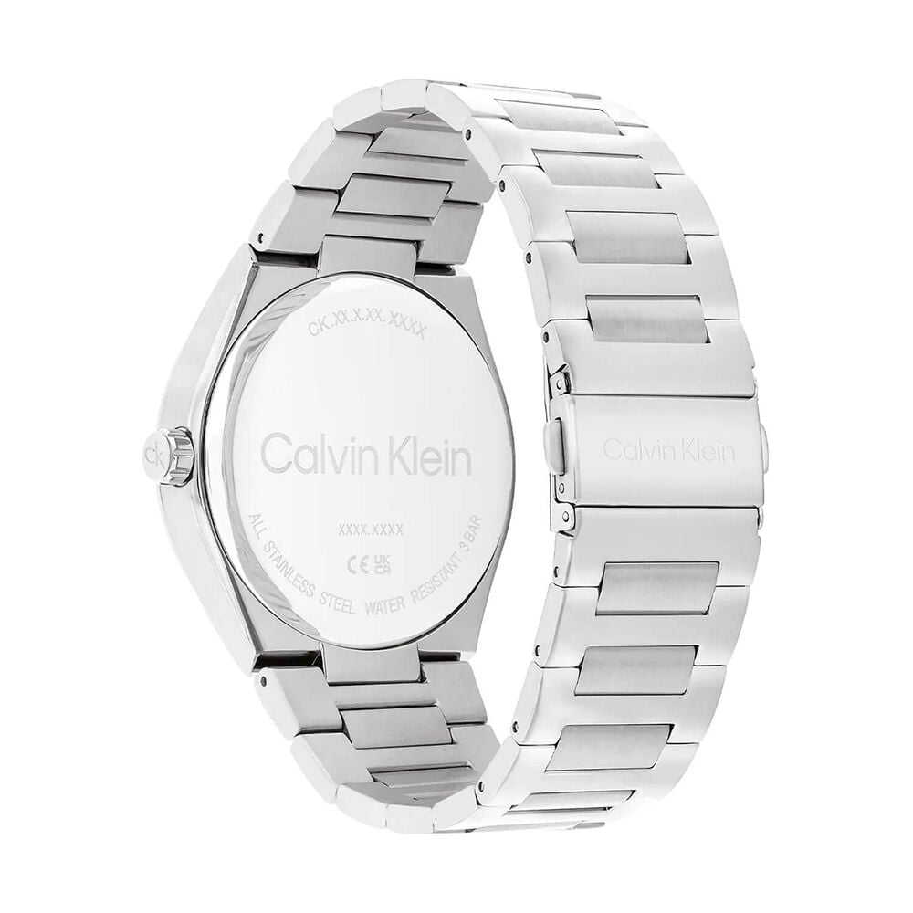 Calvin Klein Distinguish GMT 44mm Green Dial Steel Bracelet Watch image number 2
