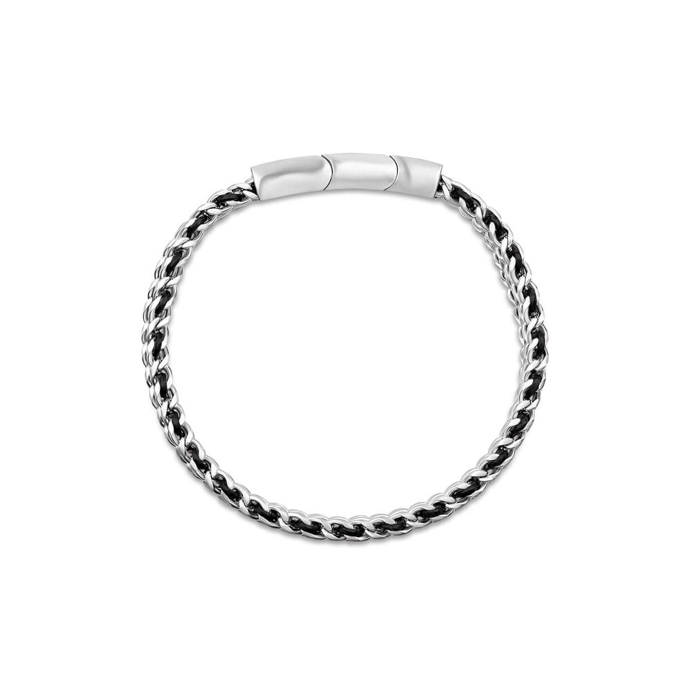 Men's Steel Chevron 8.5' Bracelet image number 0