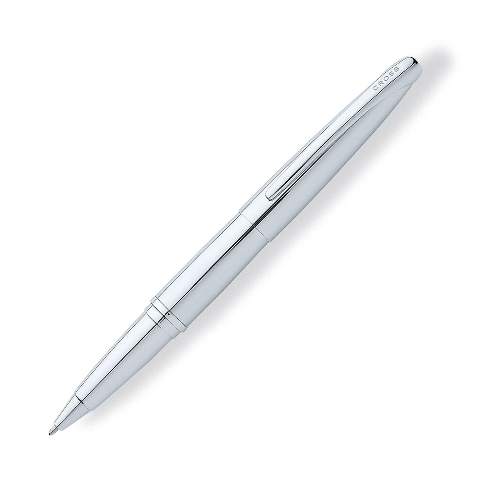 Cross ATX Pure Chrome Rolling Ballpoint Pen image number 0