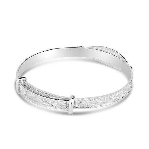 Sterling Silver Baby Bangle