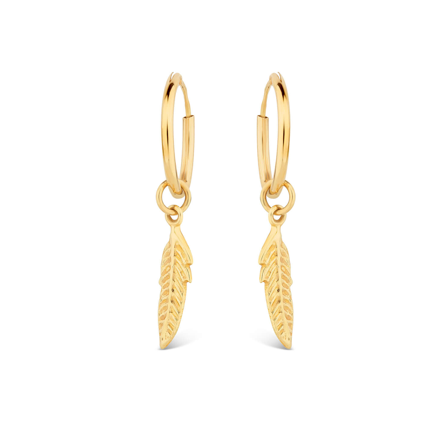 Fields gold hoop deals earrings
