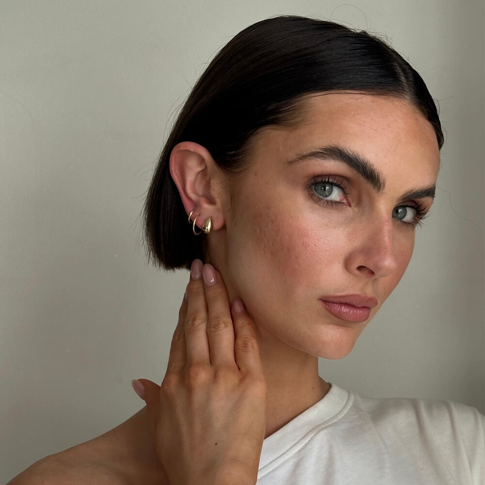 9ct Gold Hoop Earrings