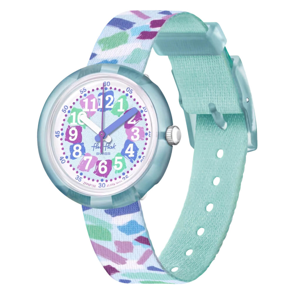 FLIK FLAK Confetti Chaos 31.85mm Quartz Kids Watch