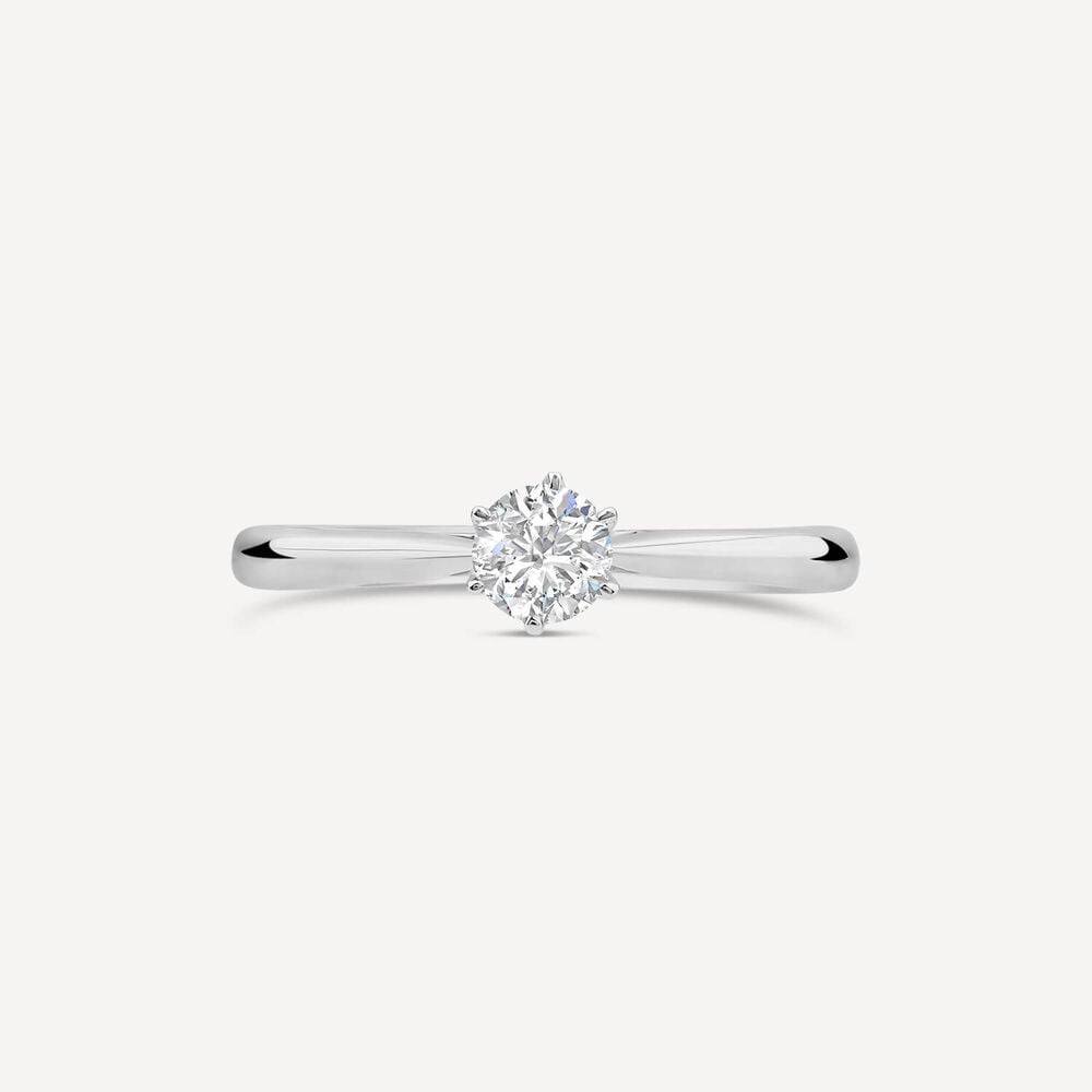 Northern Star 18ct White Gold 0.38ct Diamond Ring image number 1