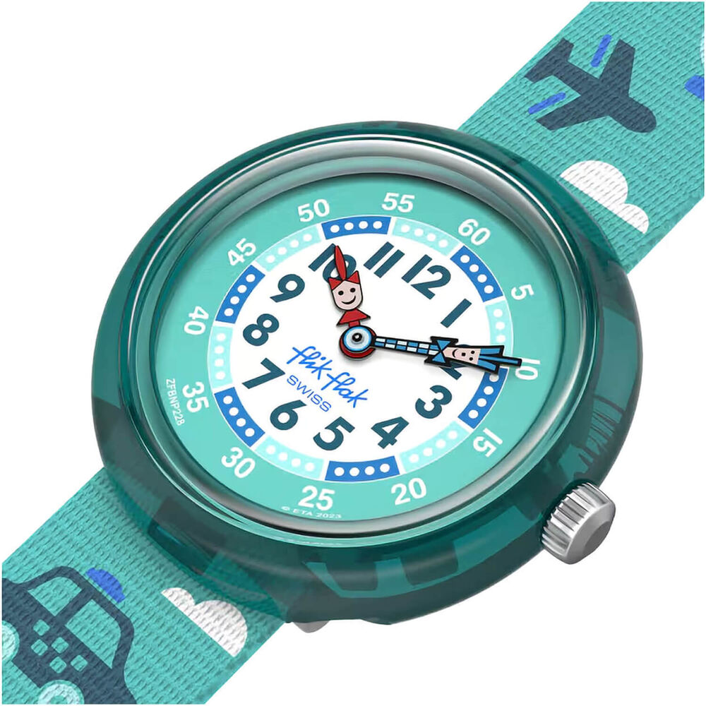 FLIK FLAK Time To Move 31.85mm Quartz Kids Watch image number 2