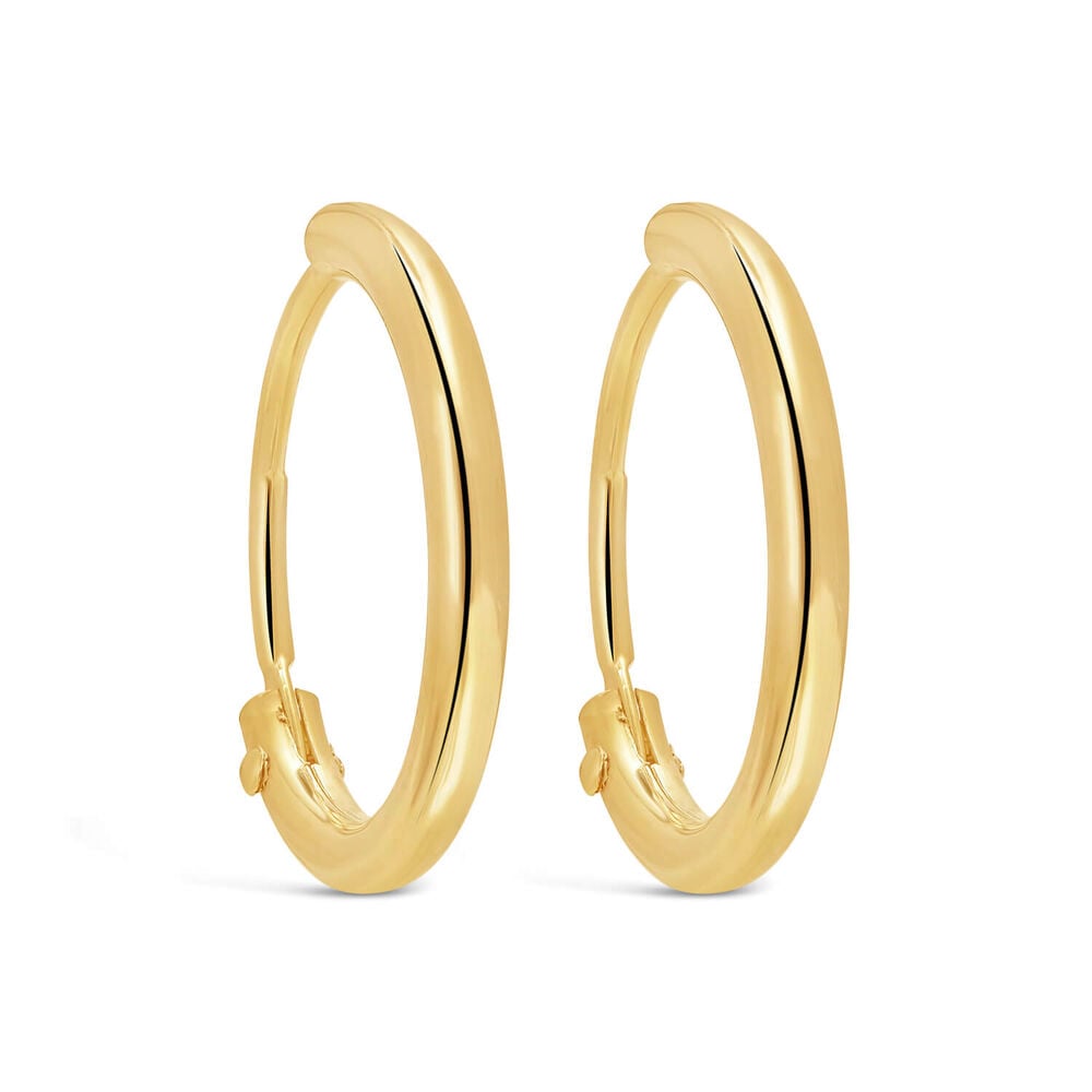 9ct Gold Hoop Earrings