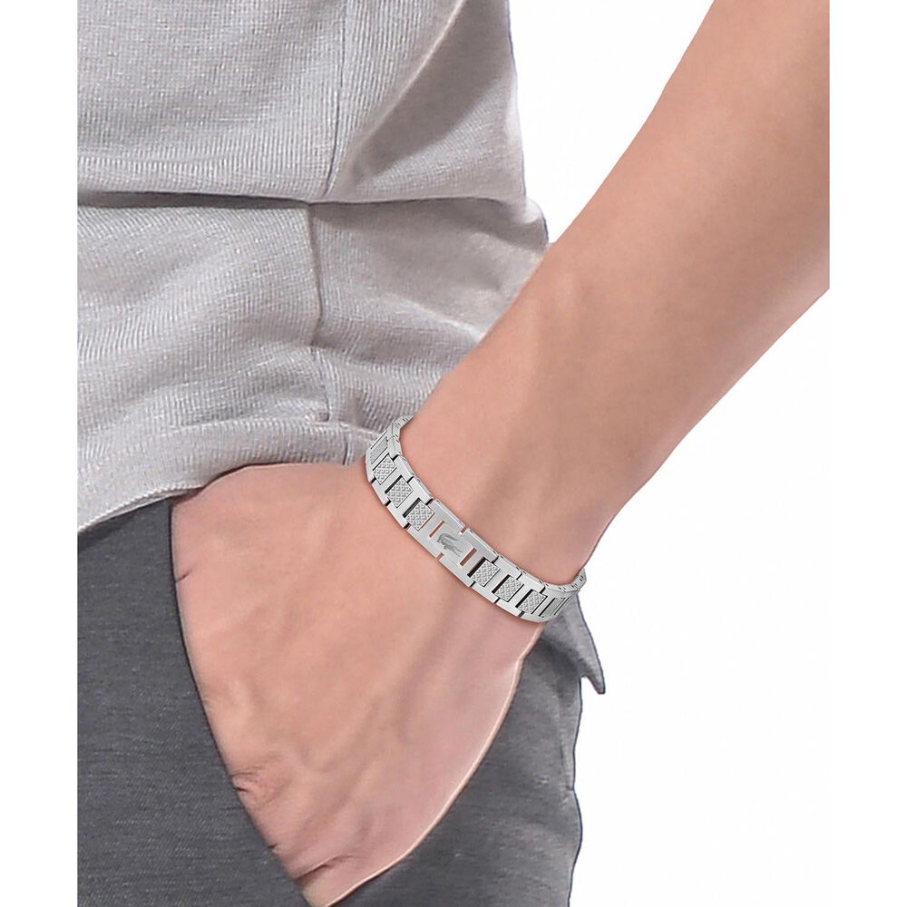 Lacoste Metropole Stainless Steel Bracelet