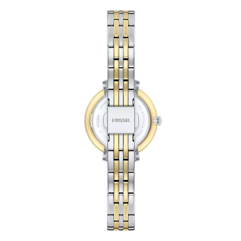 Fossil Heidi 26mm Mother of Pearl Dial Two Tone Stainless Steel Bracelet Watch
