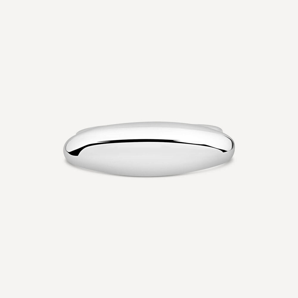 Sterling Silver Polished Bullet Ring