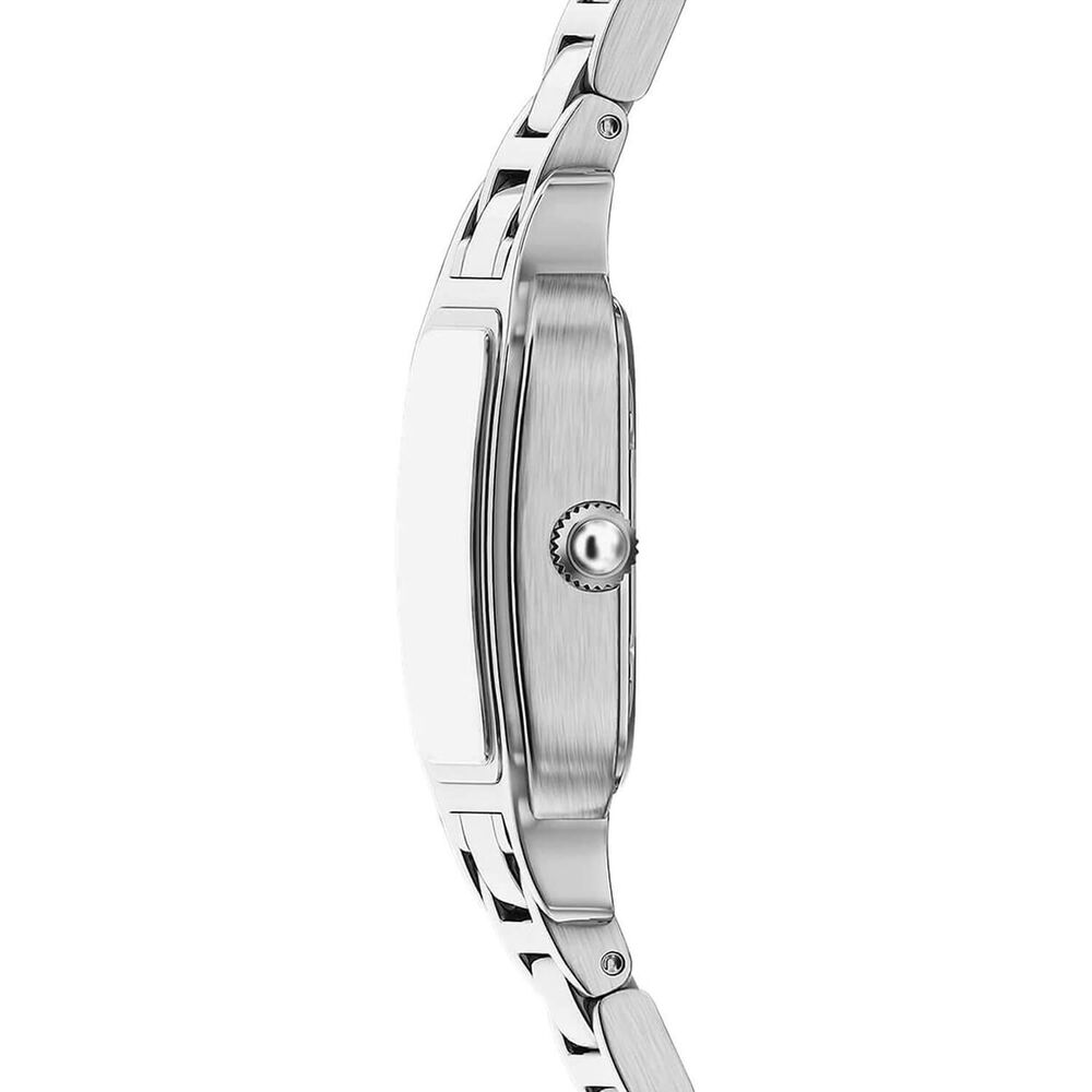 Emporio Armani Cecilia 26.5x35mm Mother of Pearl Dial Stainless Steel Bracelet Watch