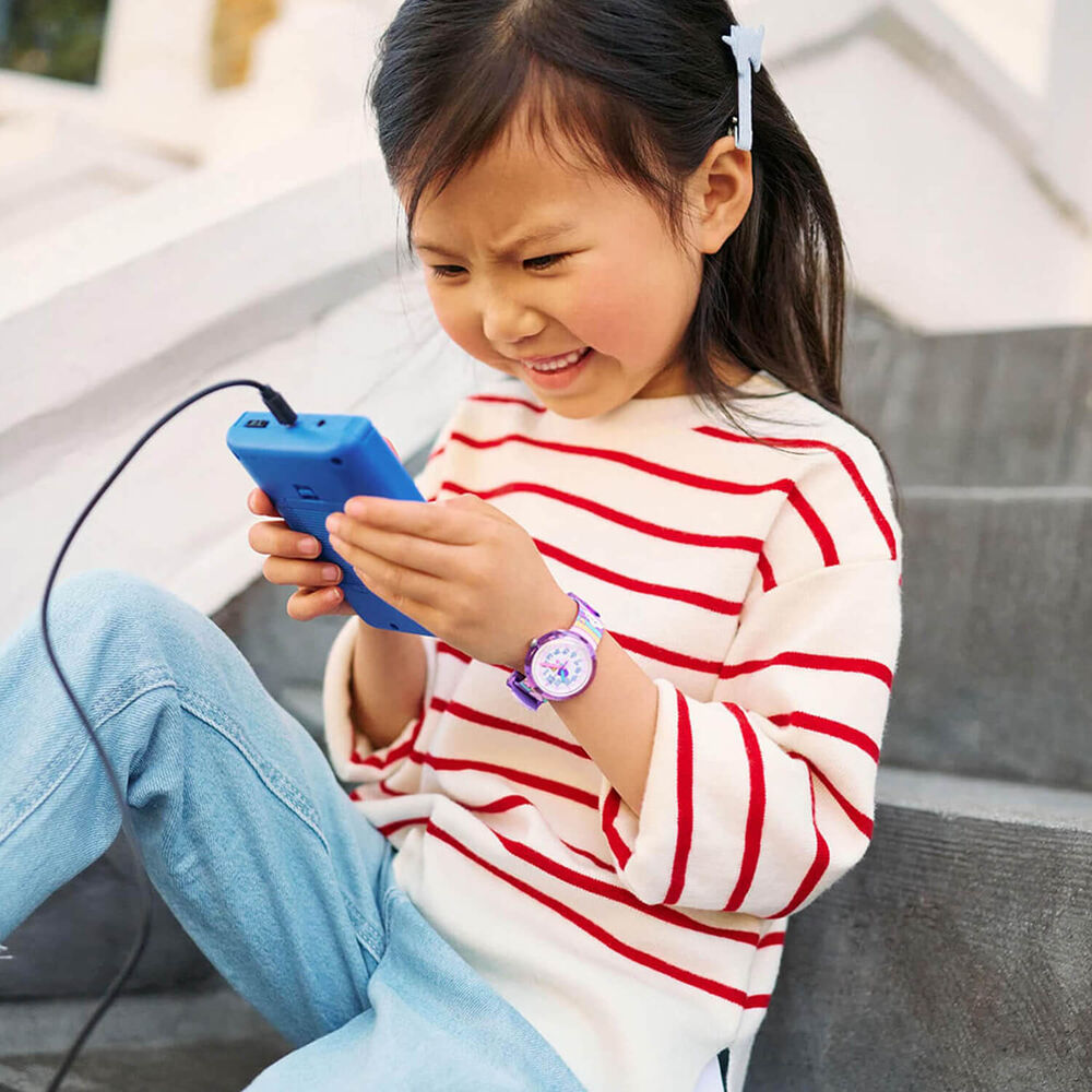 FLIK FLAK Cloud Level 30.60mm Quartz Kids Watch image number 4