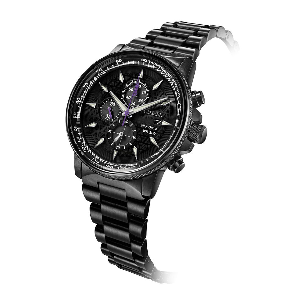 Citizen Marvel Black Panther Chronograph Watch image number 2