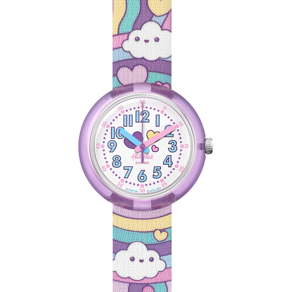 FLIK FLAK Cloud Level 30.60mm Quartz Kids Watch image number 1