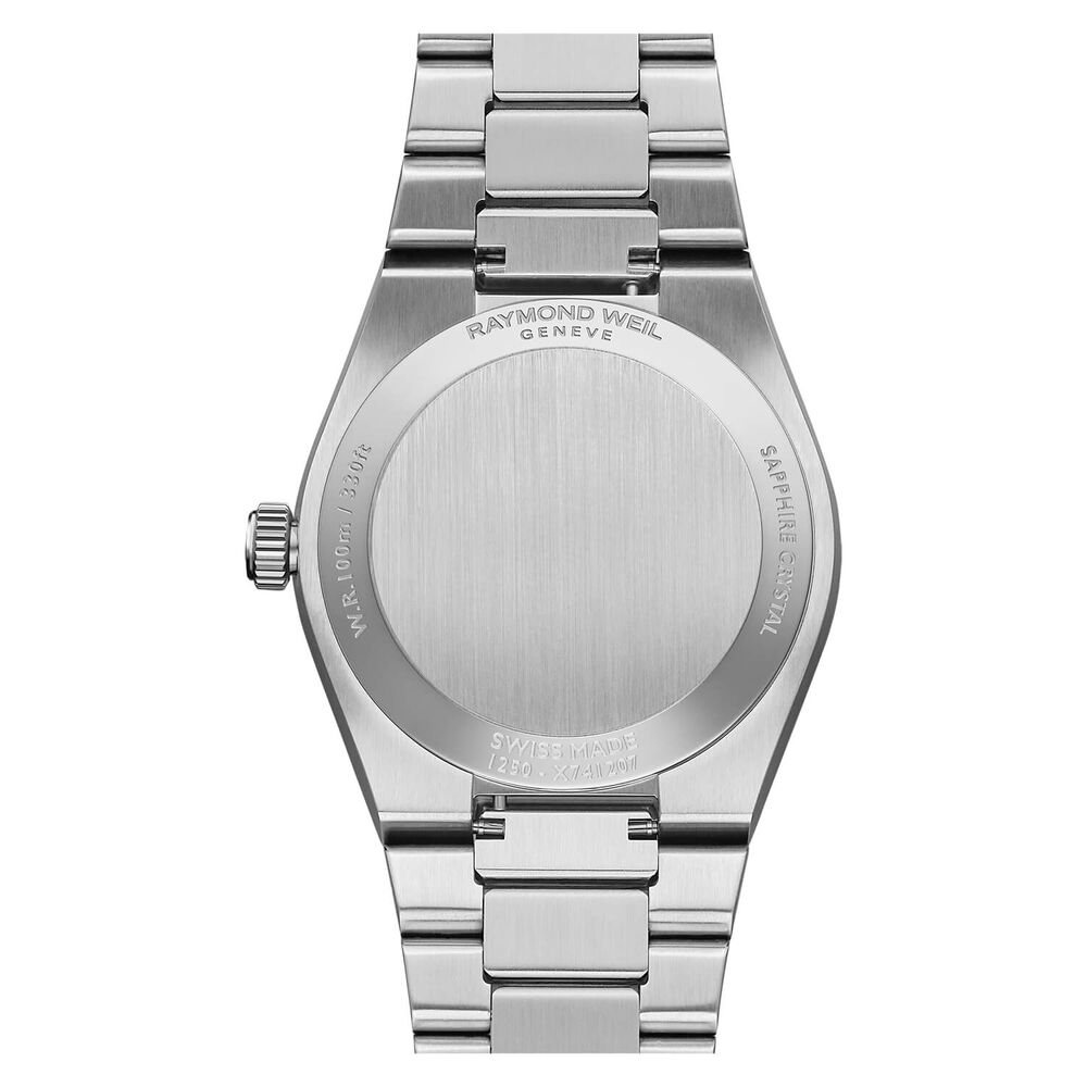 Raymond Weil A.R.T. 30mm White Mother of Pearl Dial Steel Bracelet Watch