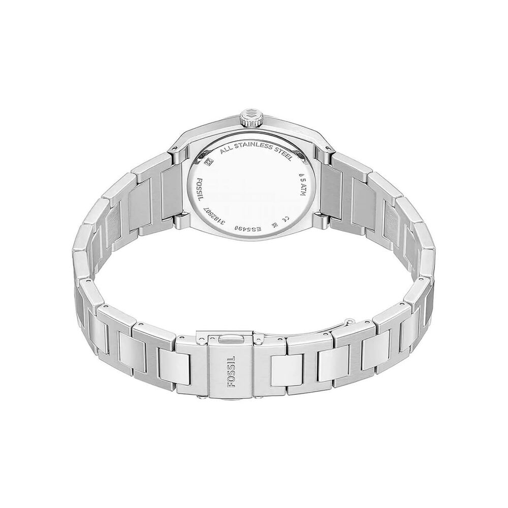 Fossil Everett 30mm Silver Dial Steel Bracelet Watch