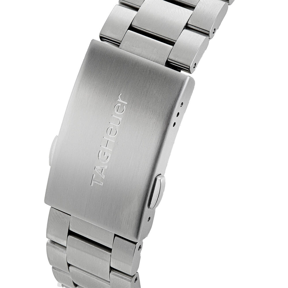 TAG Heuer Formula 1 Date 43mm Blue Dial & Bezel Stainless Steel Bracelet Watch image number 8