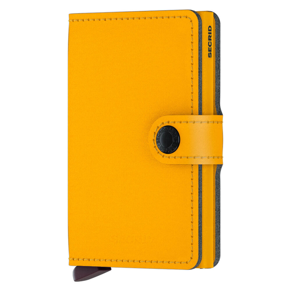 Secrid Mini Yard Powder Ochre Wallet