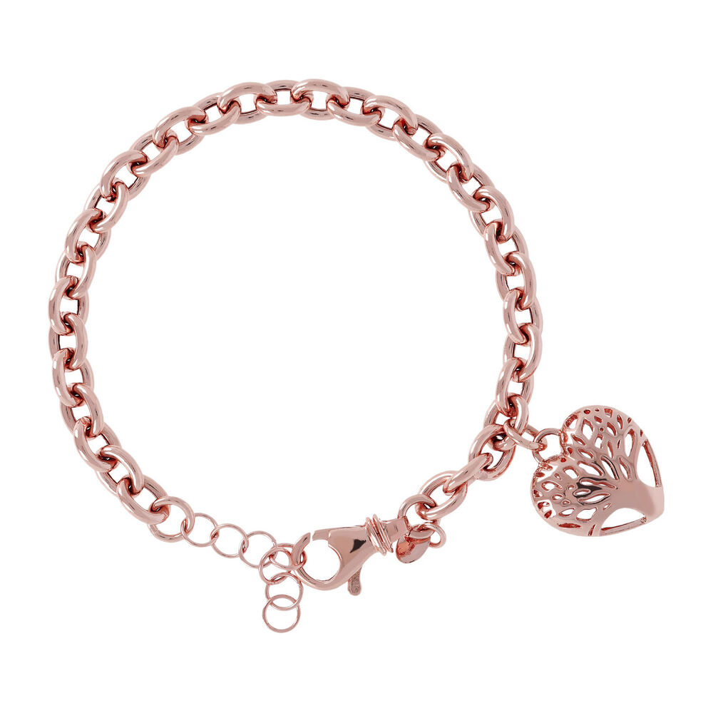 Ladies Bronzallure Tree of Life Charm Bracelet