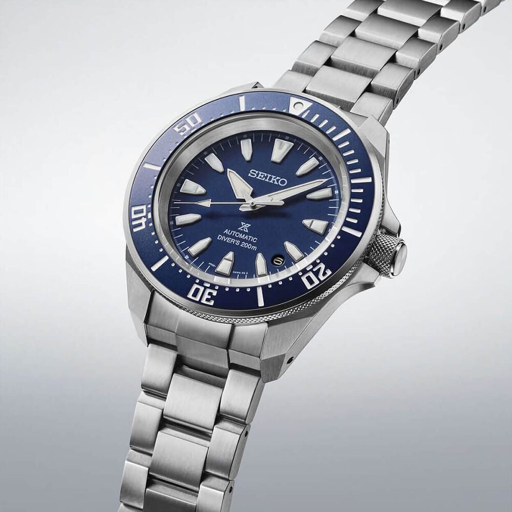 Seiko Prospex Sea 41mm Blue Diaal Stainless Steel Bracelet Watch