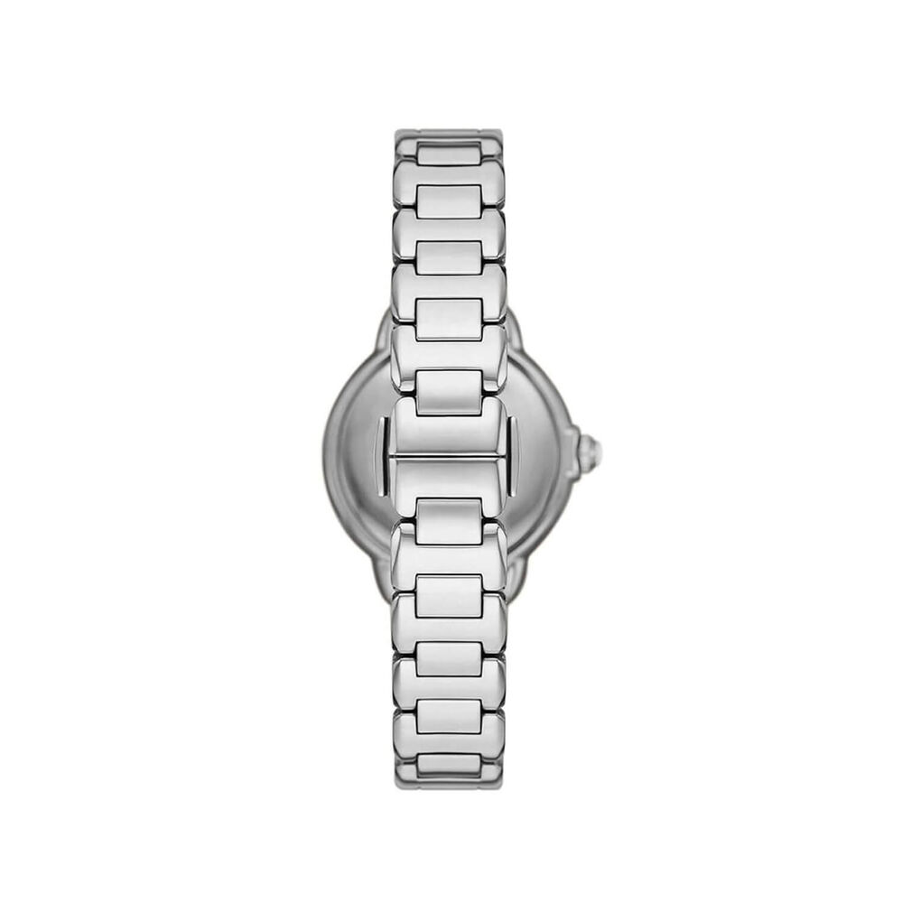 Emporio Armani Mia 32mm Silver Cubic Zirconia Set Dial & Bezel Steel Bracelet Watch image number 2
