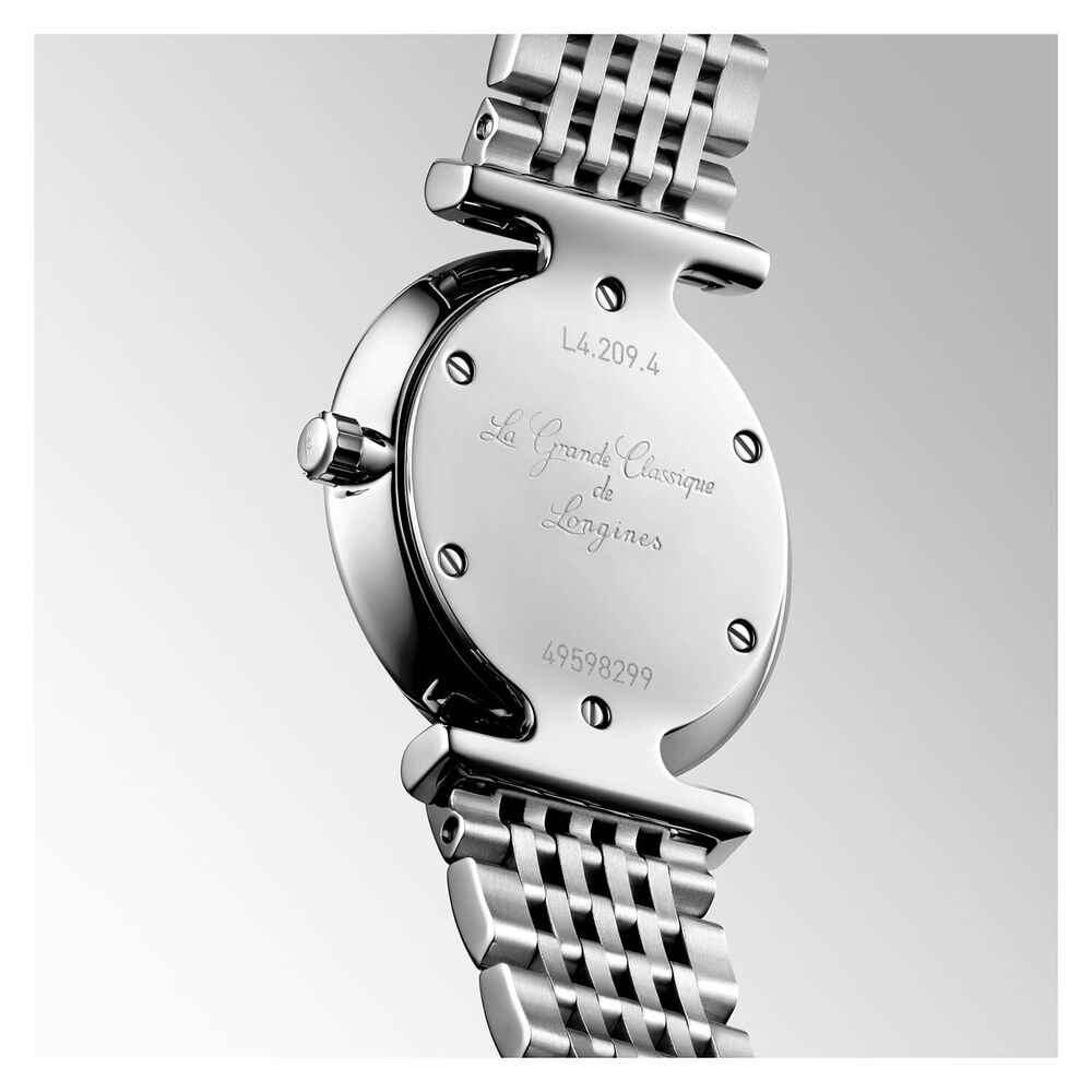 Longines Elegance La Grande Classique de Longines White Steel Watch image number 4