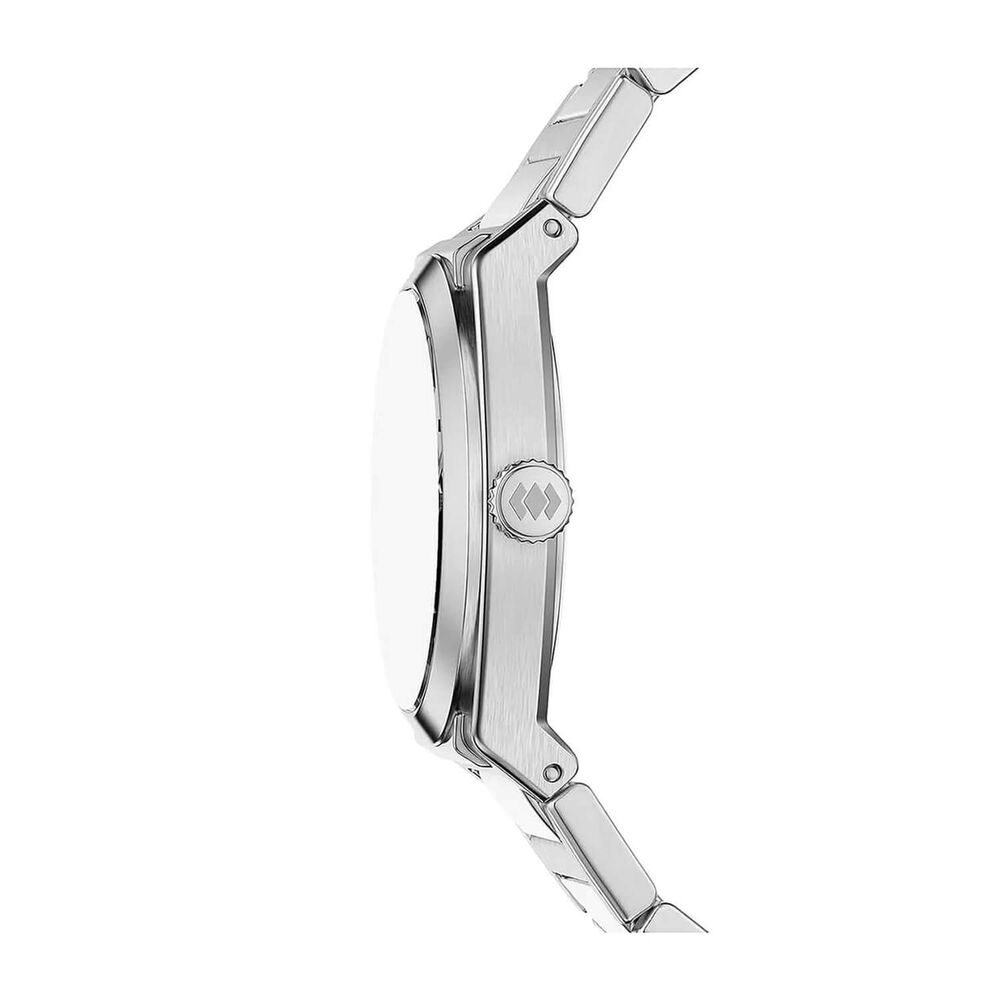 Fossil Everett 30mm Silver Dial Steel Bracelet Watch
