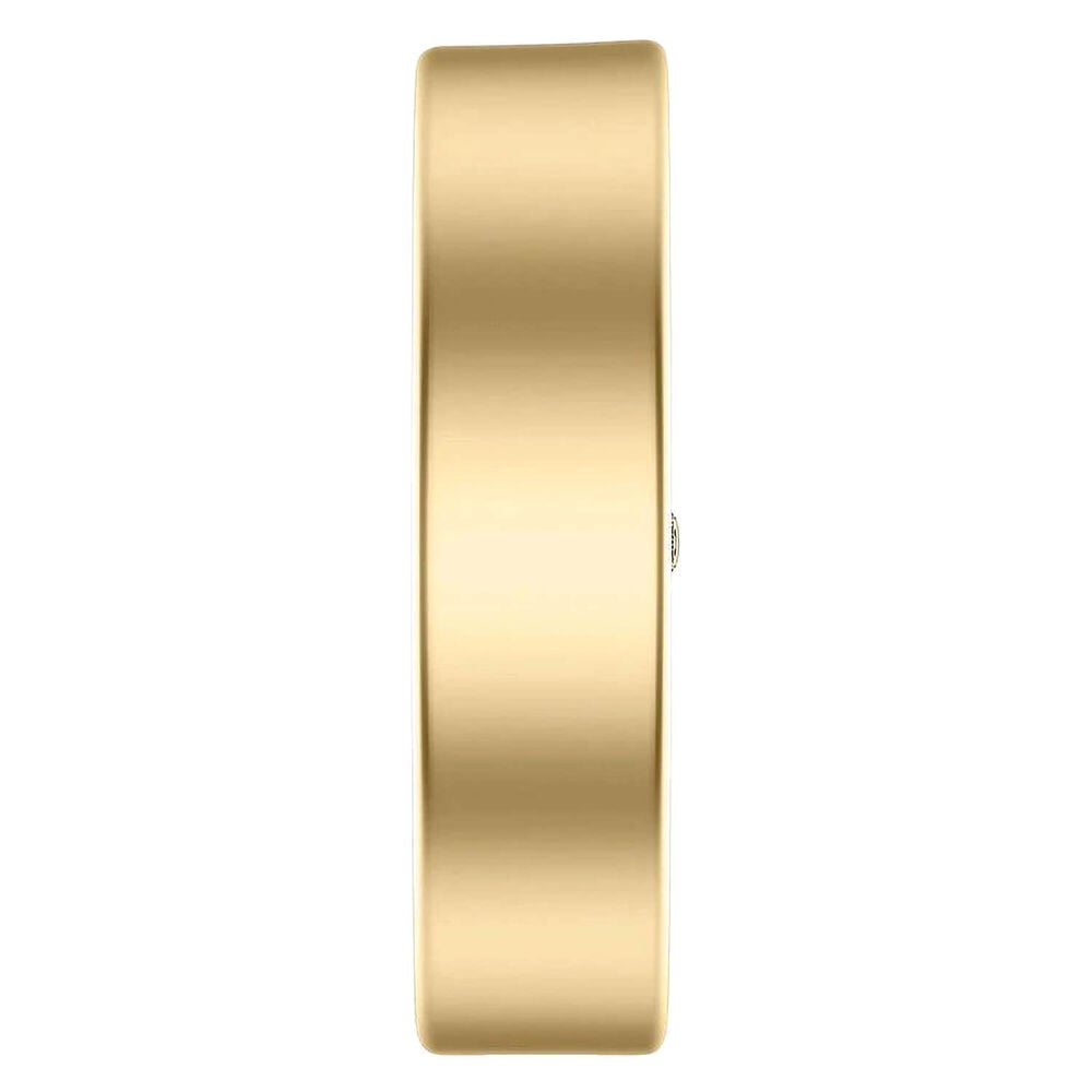 Emporio Armani 20mm Pale Gold Dial Gold Tone Stainless Steel Bangle Bracelet Watch