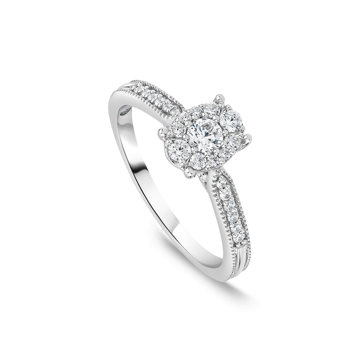 Cluster ring designs top
