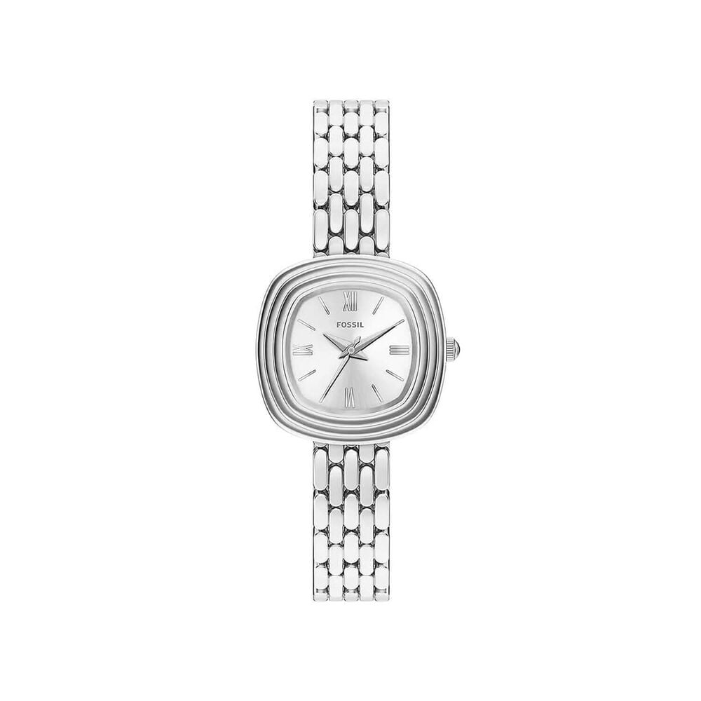 Fossil Emerson 30mm Silver Dial Steel Bracelet Watch