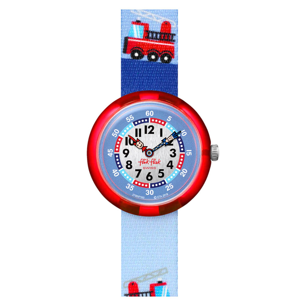FLIK FLAK Firetruck Kids Watch image number 0
