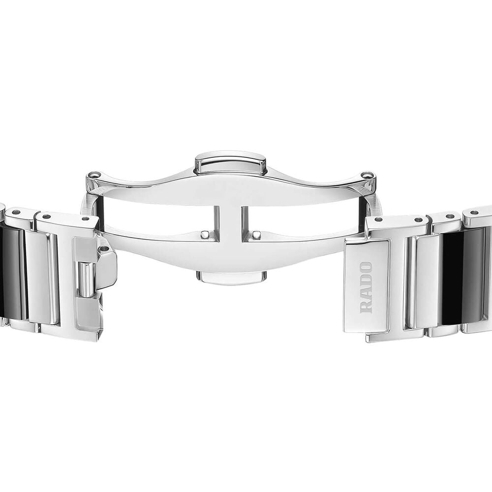 Rado Integral Diamonds 23mm Black Dial Diamond Dots Steel & Ceramic Bracelet Watch