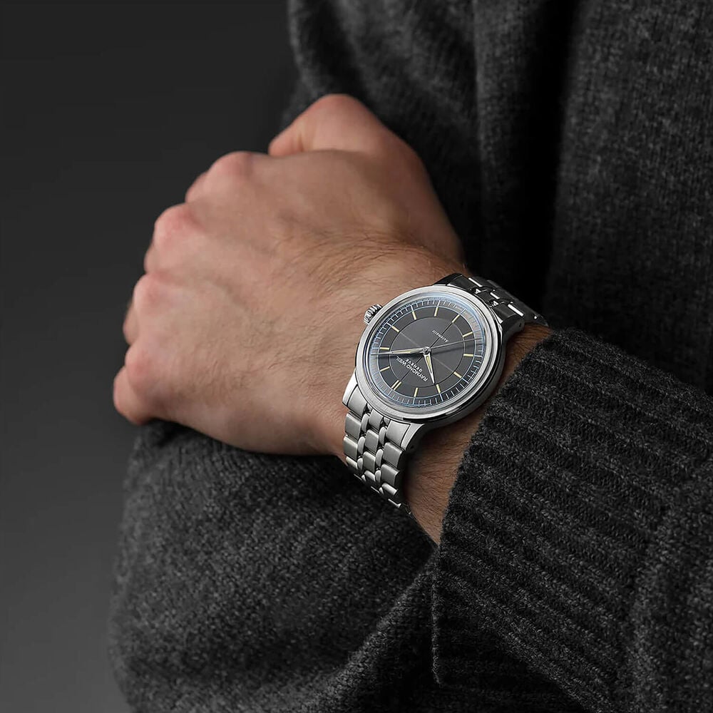 Raymond Weil Millesime 39mm Grey Dial Steel Bracelet Watch image number 4