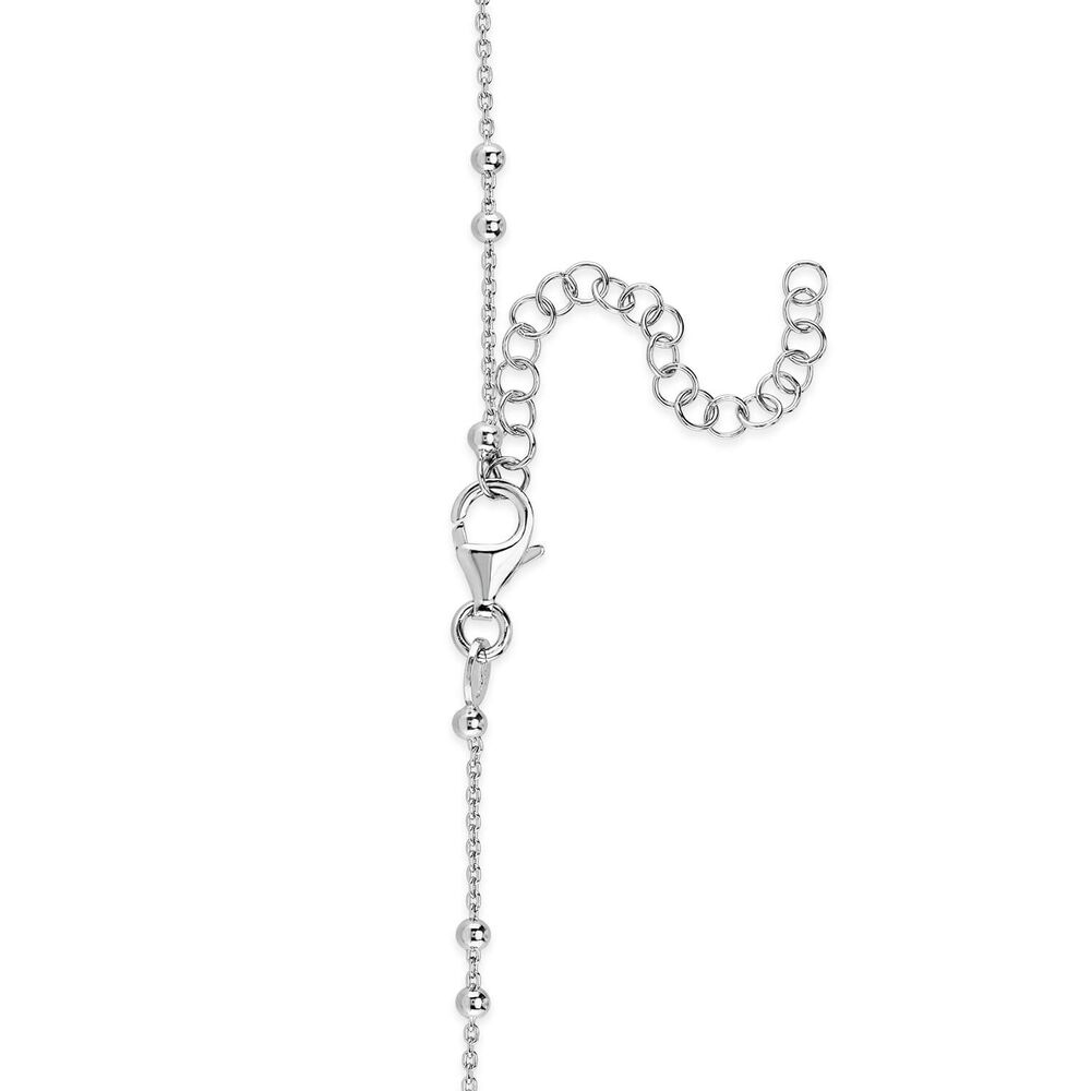 Sterling Silver and Yellow Gold Plated Coin Ladies Necklace image number 2