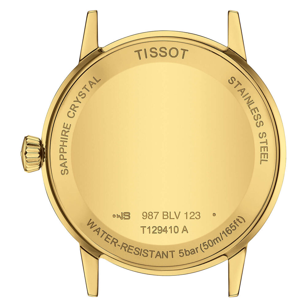 Tissot Classic Dream 42mm Cream Dial Brown Strap Watch