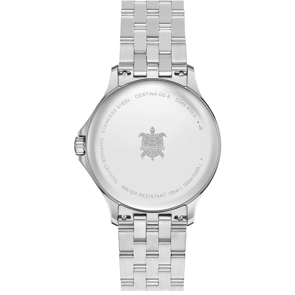 Certina DS-8 Gent 40mm Black Dial Stainless Steel Bracelet Watch image number 1